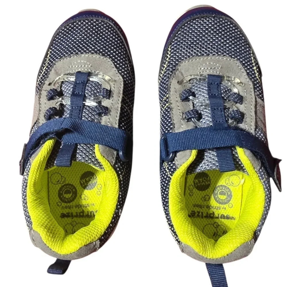Stride Rite Kids Blue and Gray Sneakers